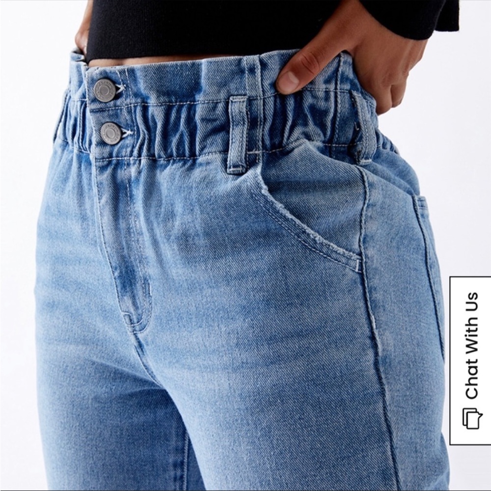 PacSun Paperbag Mom Jeans Size 26 - Picture 2 of 16